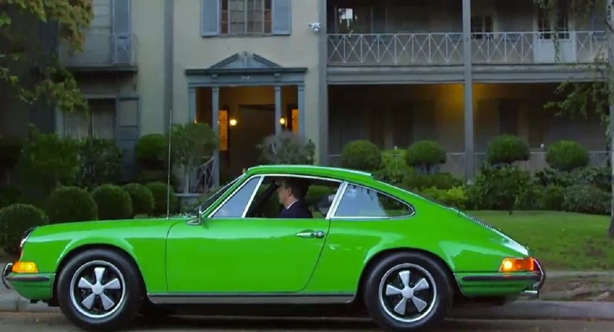 Seinfeld's 1970 Porsche 911 S, green