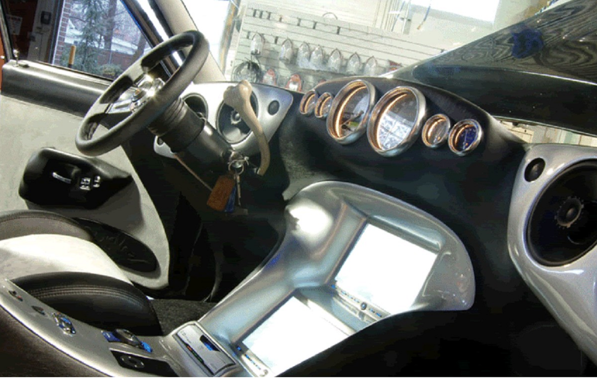 Interior dash Cadillac Hearse