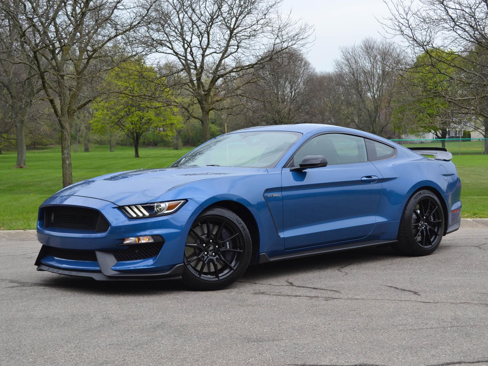 2020 Blue Shelby Mustang GT350