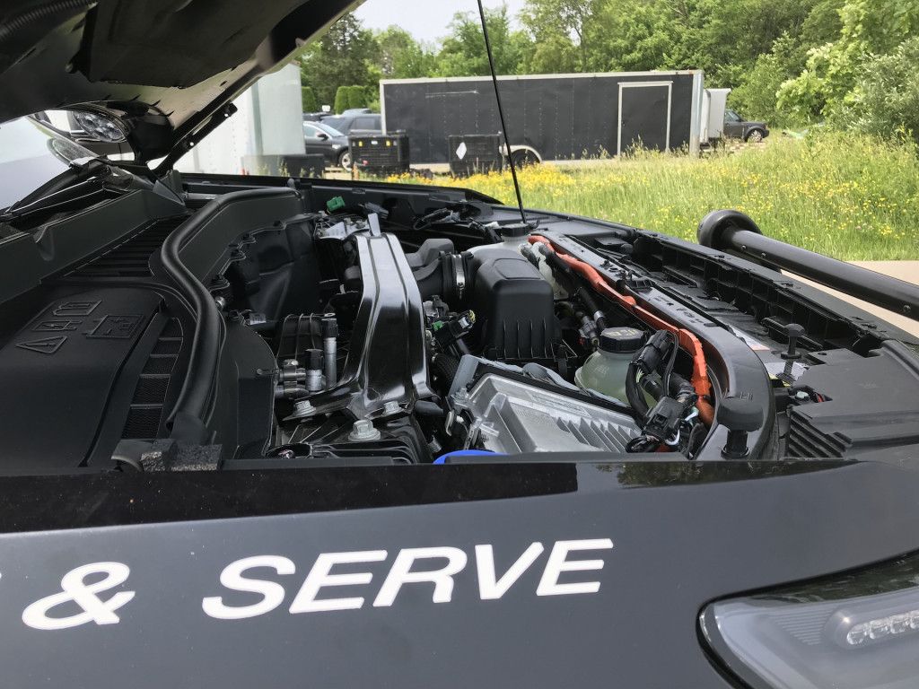 2020 Ford Police Interceptor cop car engine 