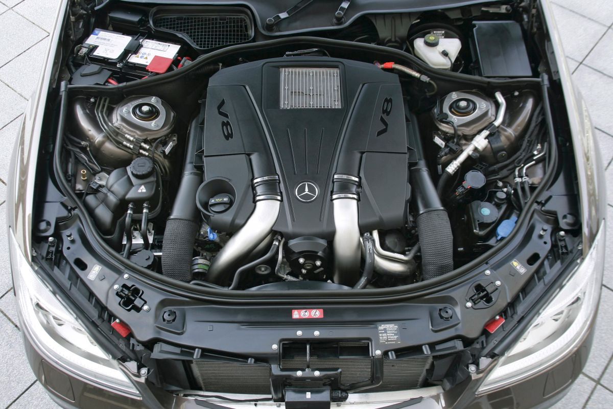 The New V8 Engine From Mercedes-Benz