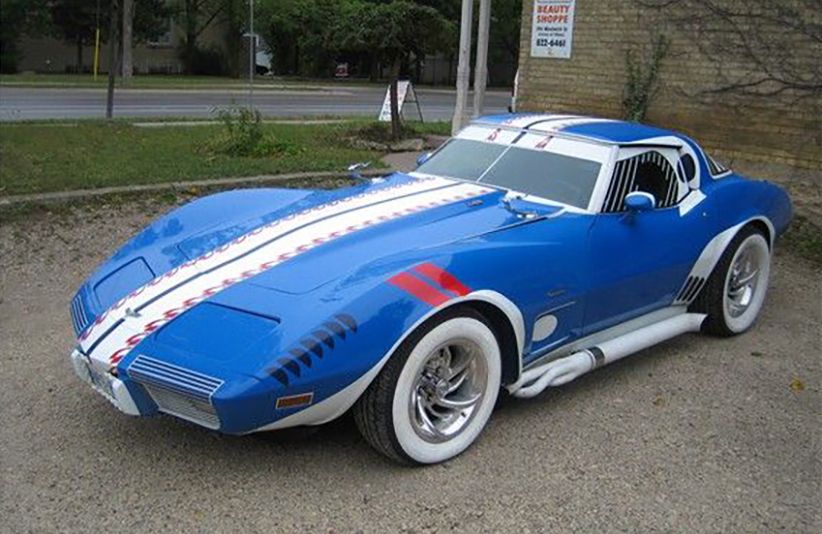 Baby Blue Vette is among the worst-ever customized Corvettes