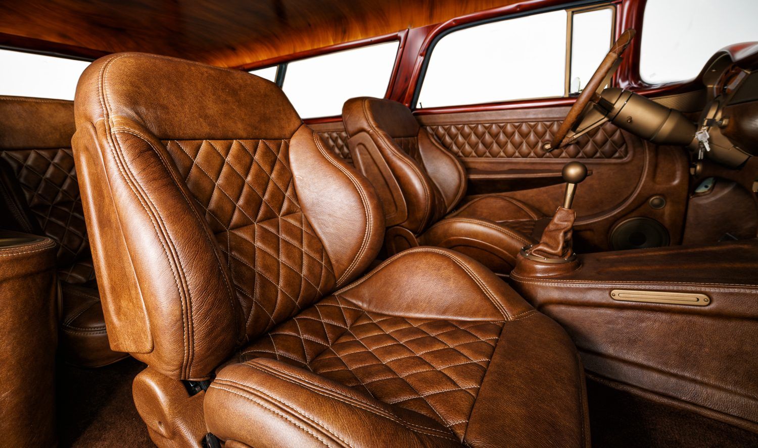 A custom interior by Classic Car Studio