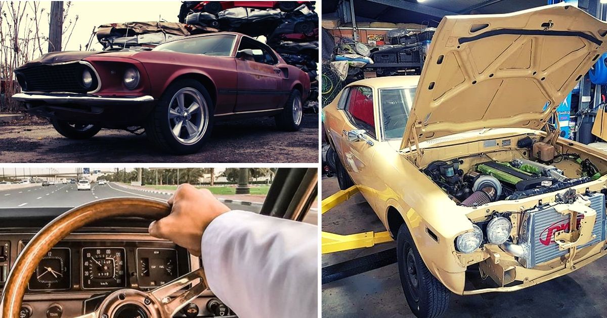 Classic Cars built from the junkyard Ford Mustang