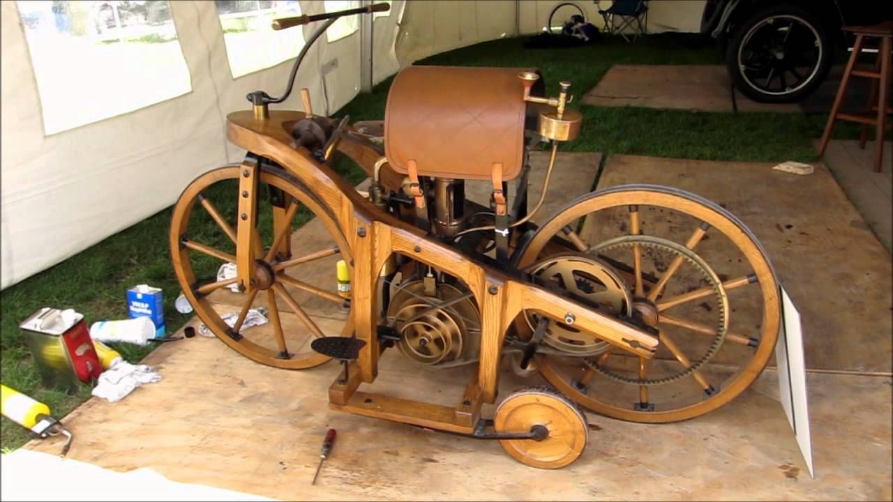 Daimler Reitwagen- August 29, 1885 Was When The Design Was Patented