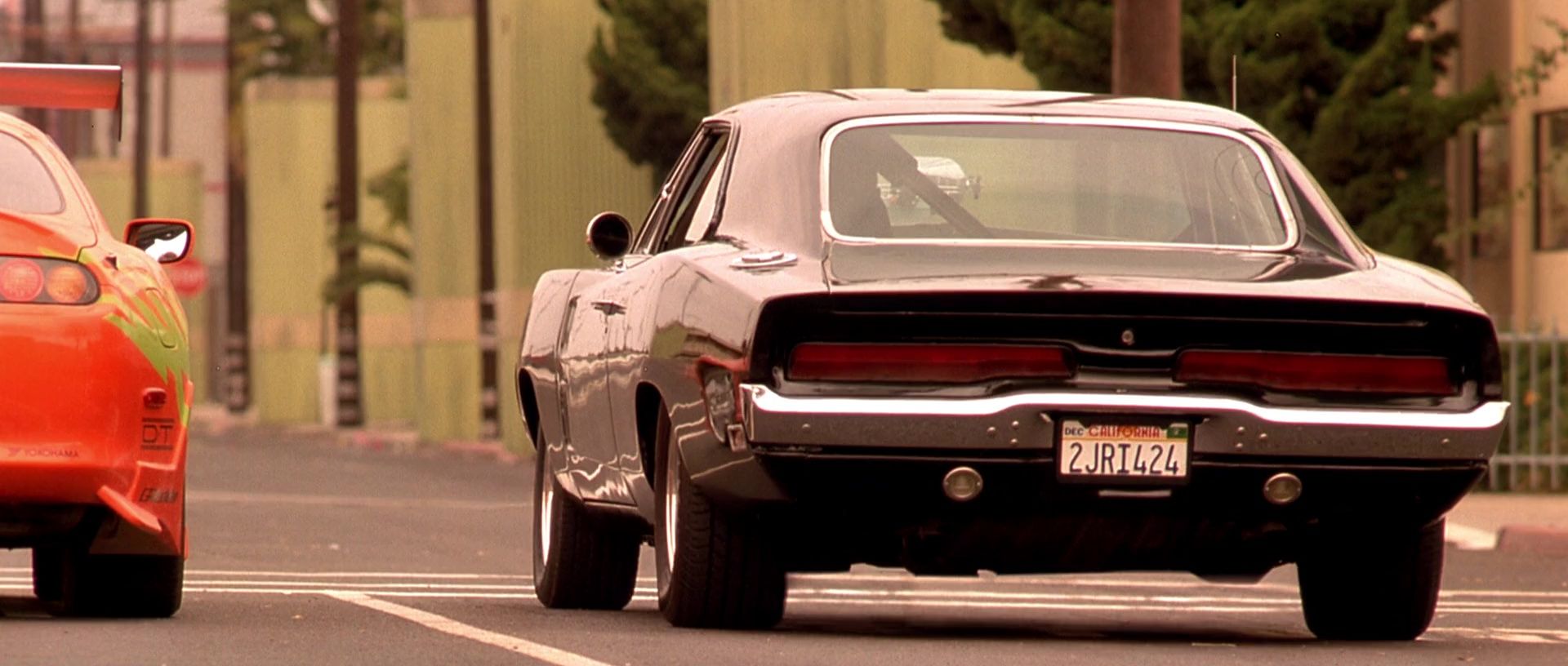 Black Dodge Charger RT in Fast and furious