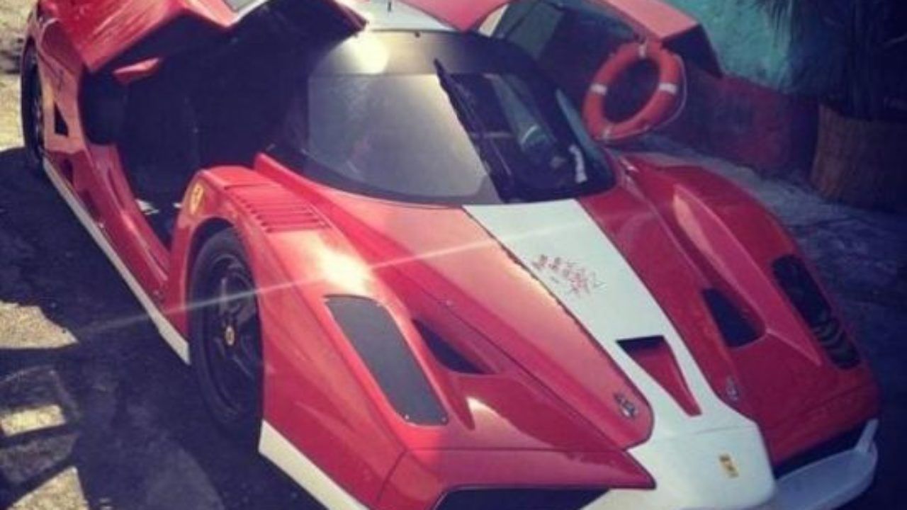 Leaked picture of replica Ferrari FXX