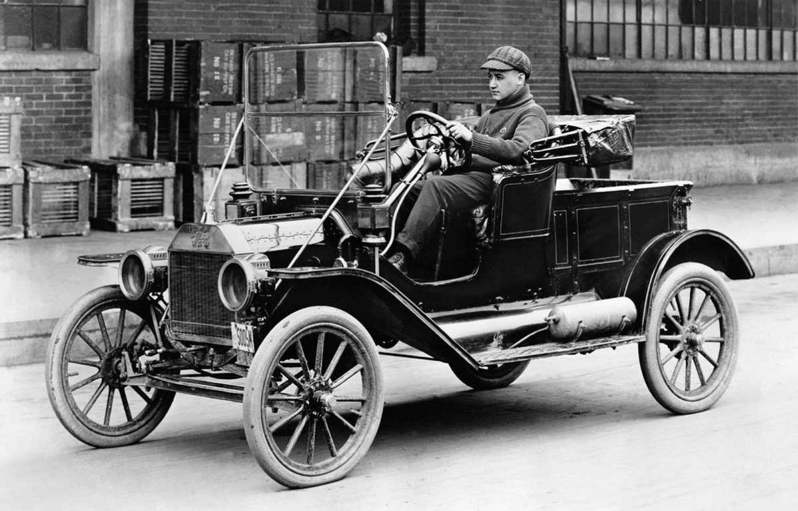 Ford Model T Runabout- It Had A Four-cylinder Engine