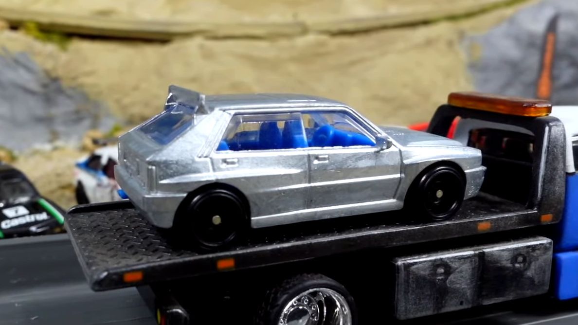 Hot Wheels revealed a Lancia Delta prototype on the DRC