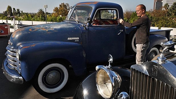 Jimmie Johnson - Mod Cons Added To His 1949 Pickup