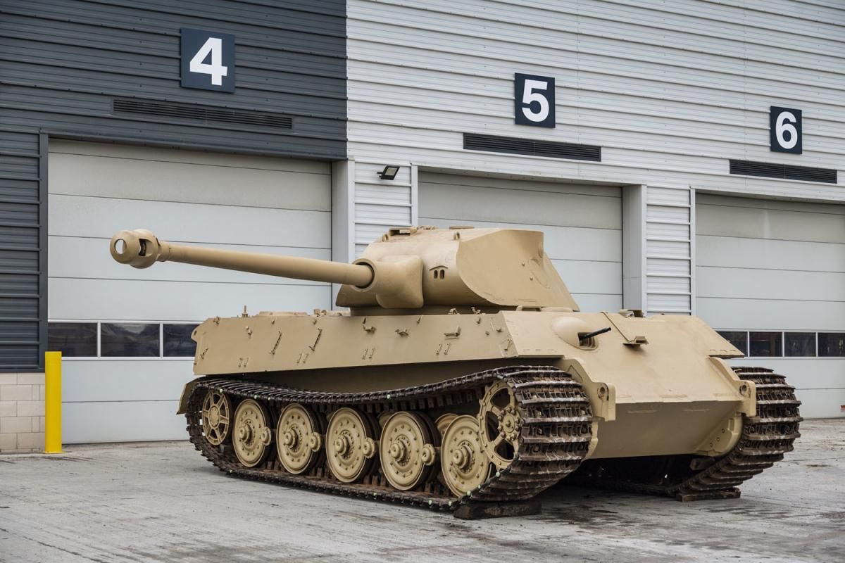 The largest tanks ever built are these.