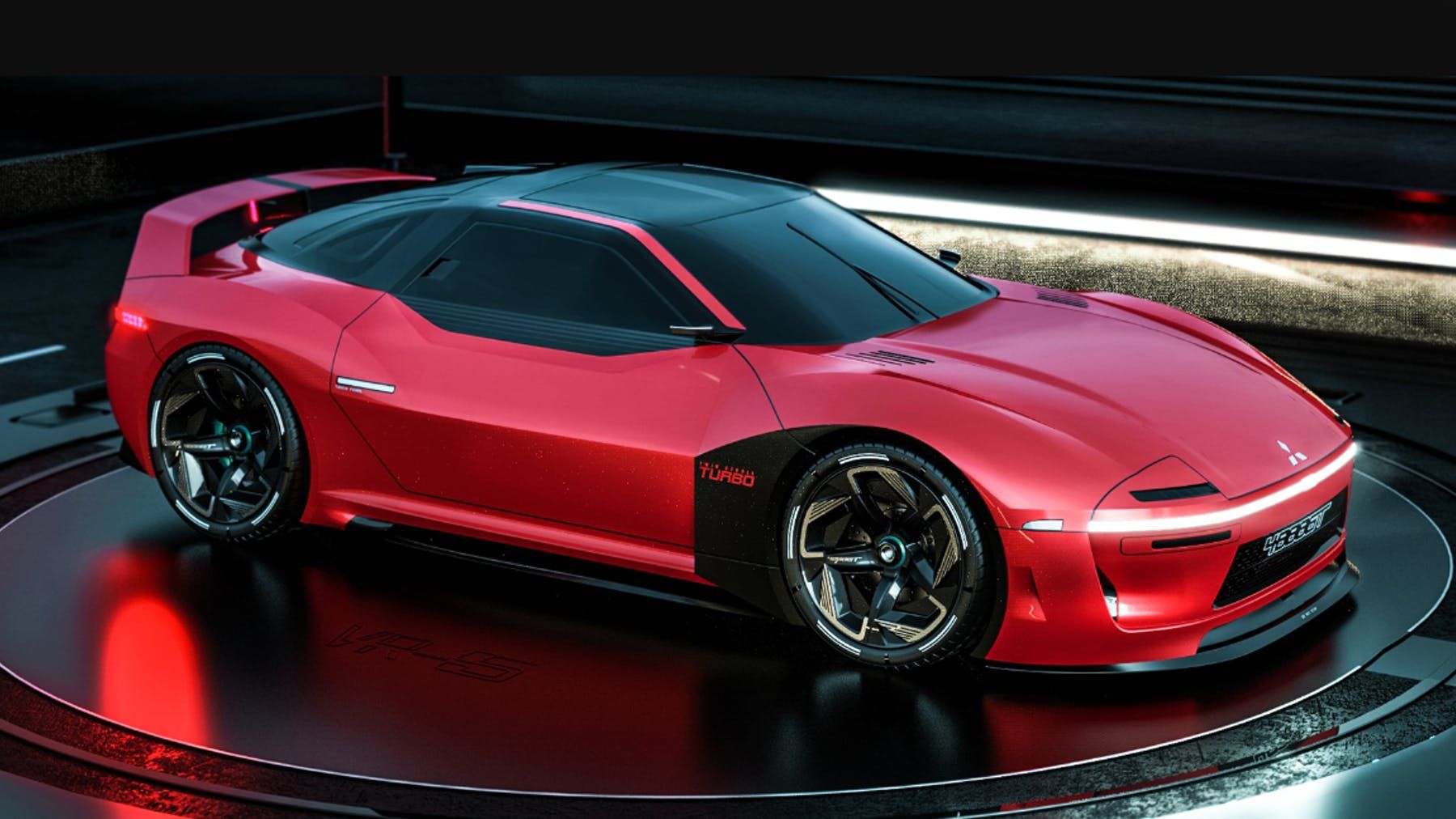 Red 4000GT Concept Image