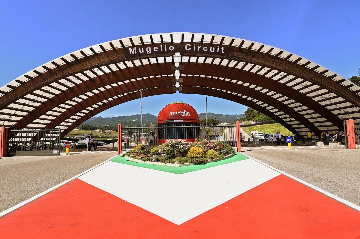 Mugello circuit entrance
