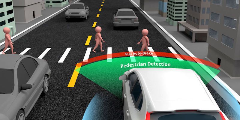pedestrian crash avoidance technology