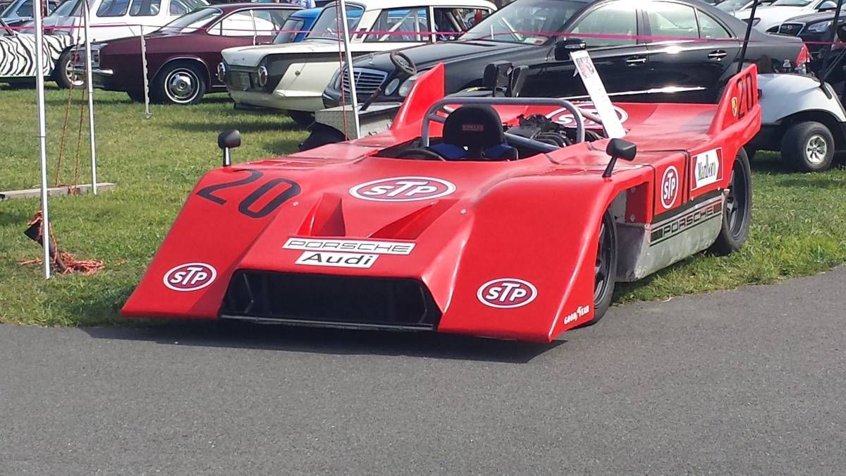 Someone has reconstructed the 917/10 complete with a boxer engine made by combining two Subaru engines