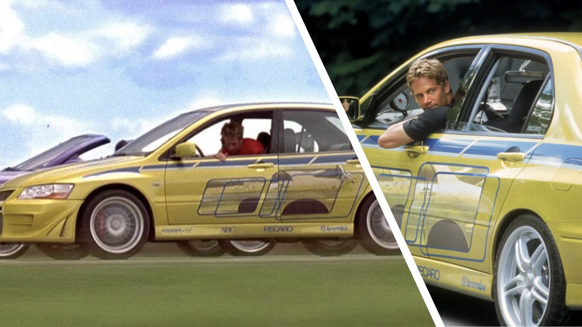 Mitsubishi Lancer Evolution VII driven by Brian O'Conor, Paul Walker in Fast and Furious
