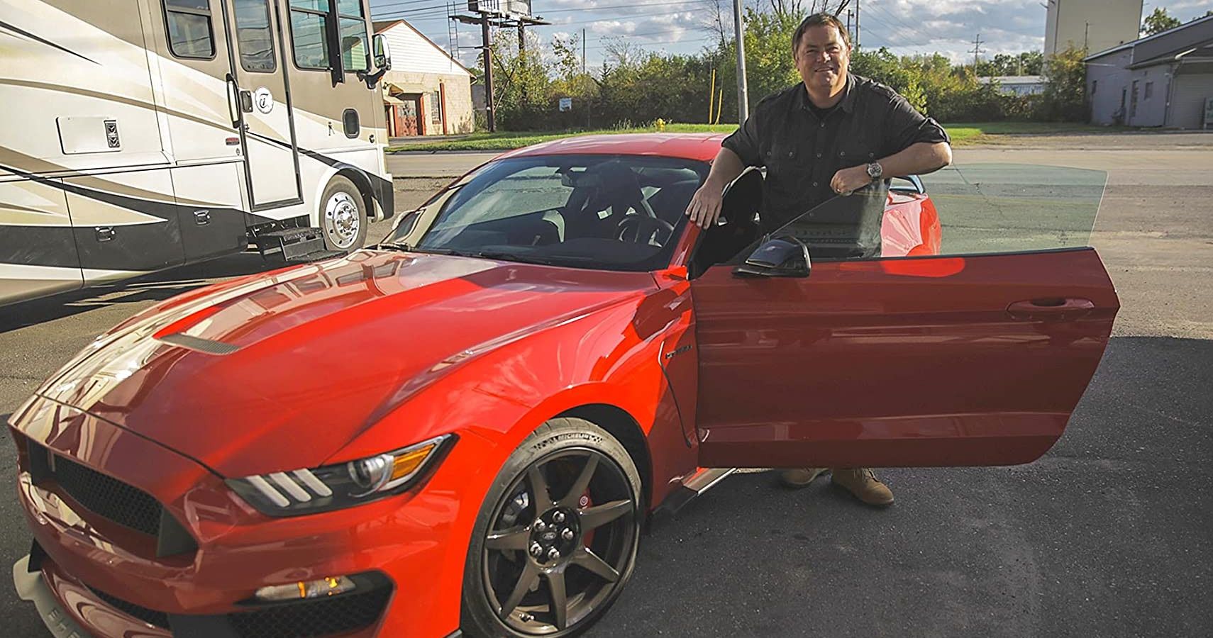 Wheeler Dealer's Mike Brewer Visits NASCAR Restoration Shop
