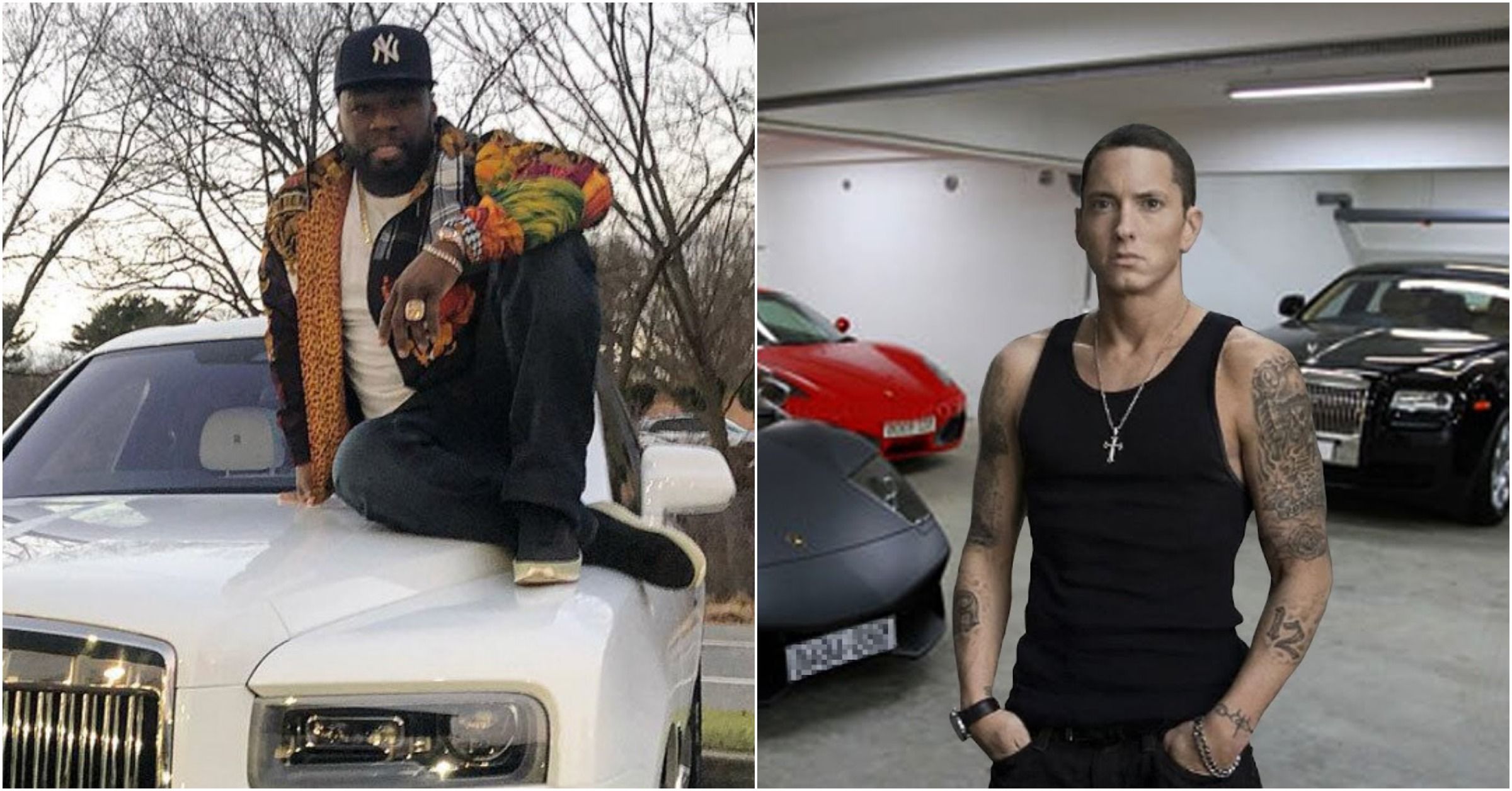 Does Eminem Have A Better Car Collection Than 50 Cent? You Decide