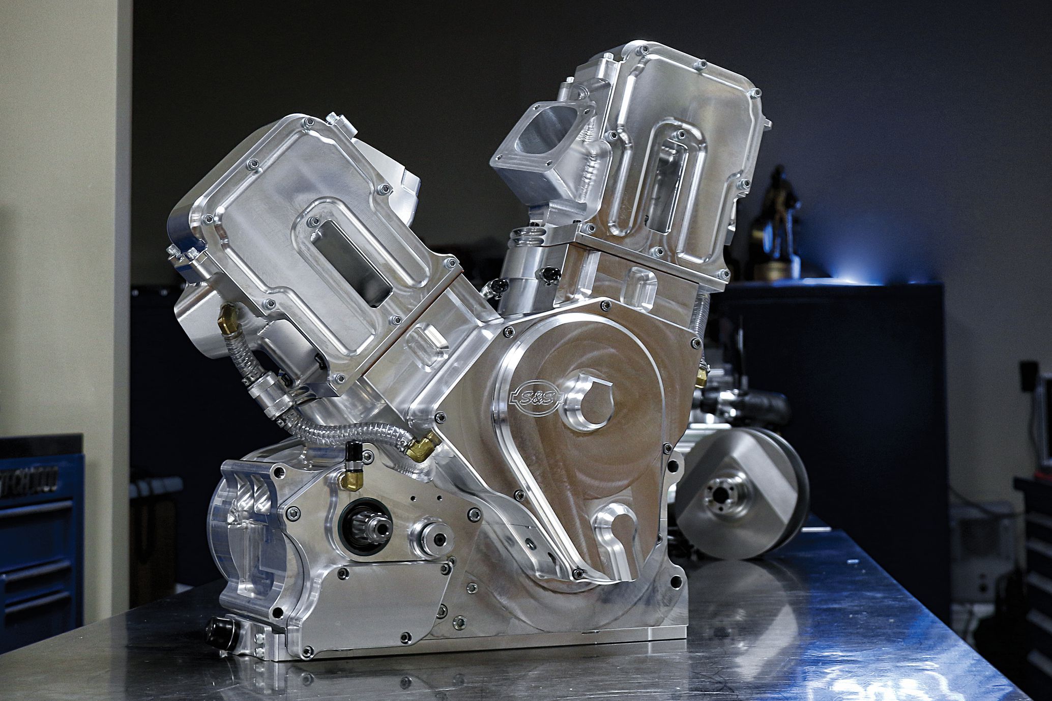 NHRA pro stock motorcycle engine