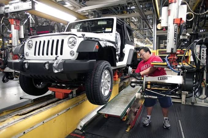 working at jeep plant