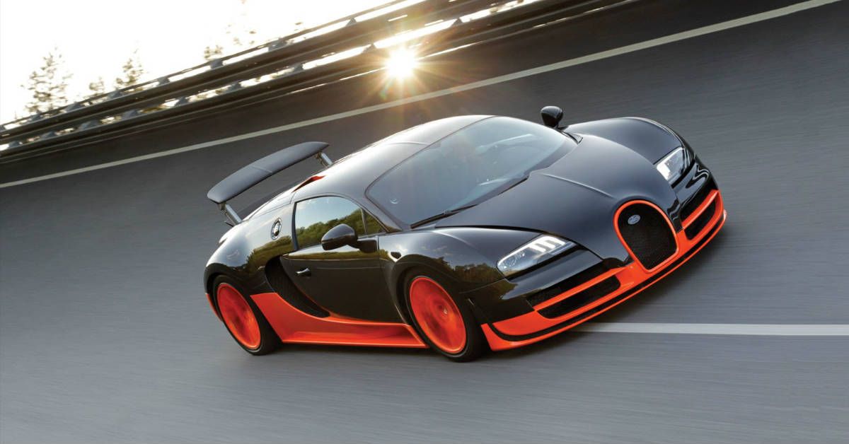 Bugatti Veyron top speed