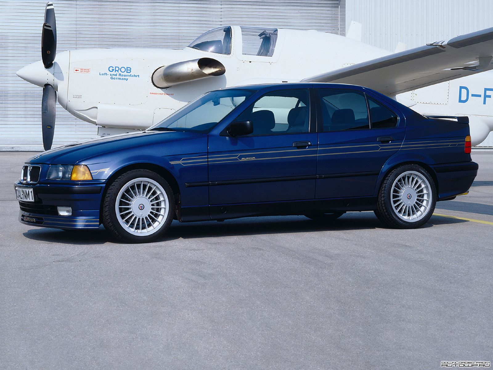 Blue 1998 Alpina B8 4.6