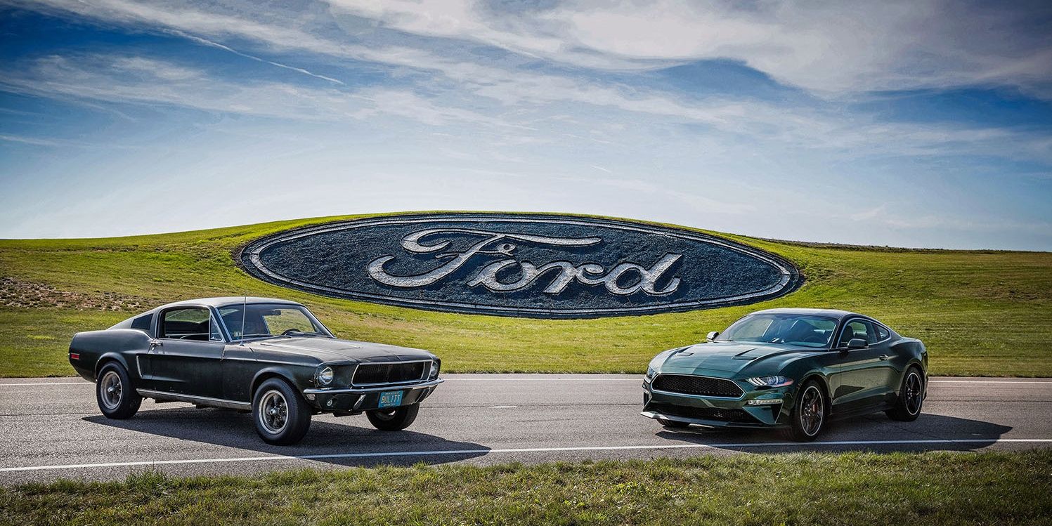 Classic and Modern Ford Mustang