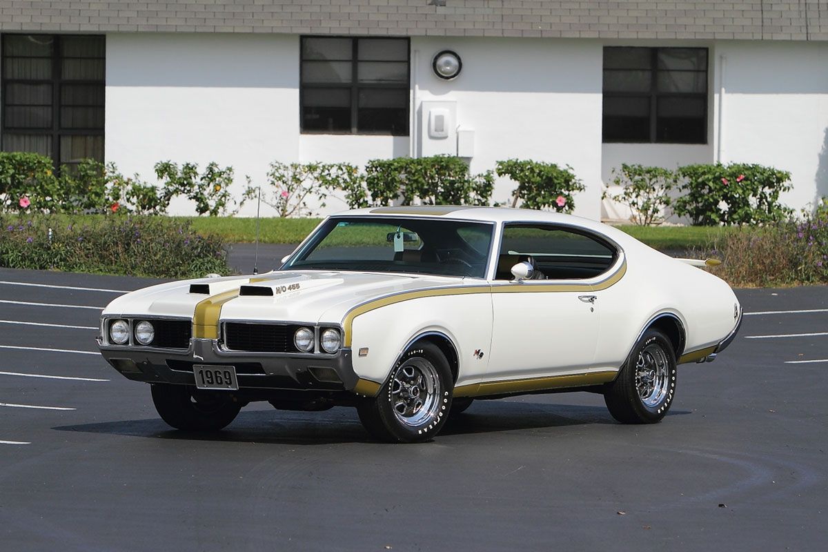 The Hurst Olds special edition was Oldsmobile's work around to the corperate ban on muscle cars