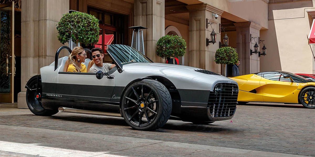 The Three-Wheeled Vanderhall Carmel Does Not Come Cheap
