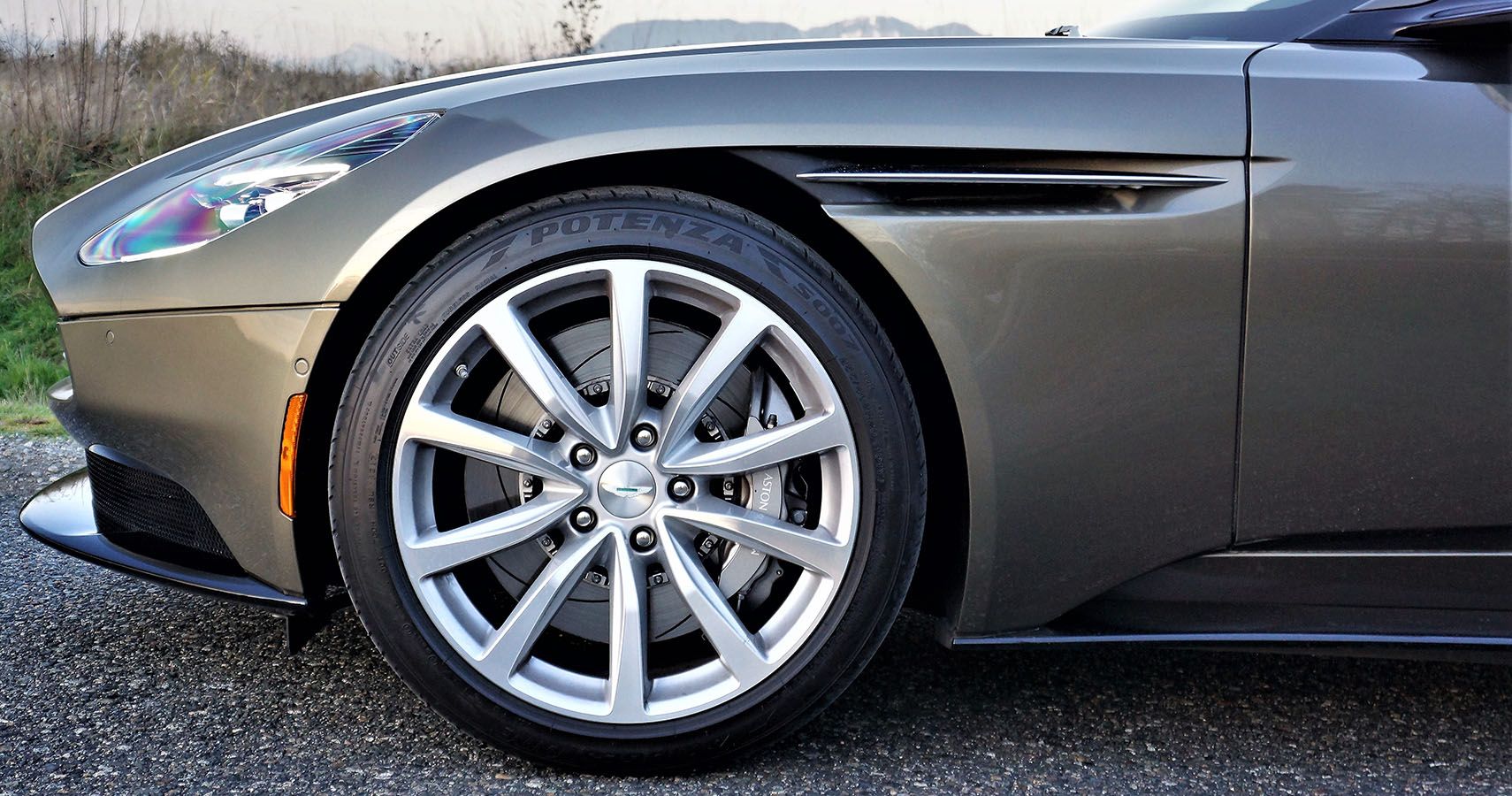 The way the front fenders float over the wheels below is a superb design element.