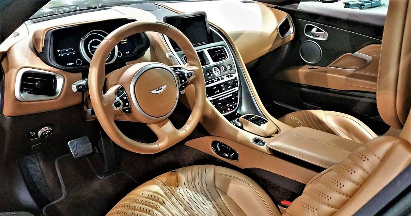 The DB11's interior is made from the industry's best materials.