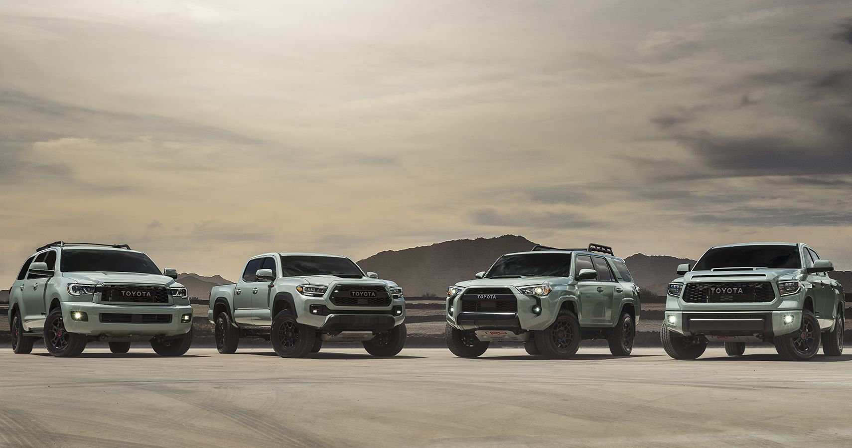 2021 Toyota TRD Pro lineup