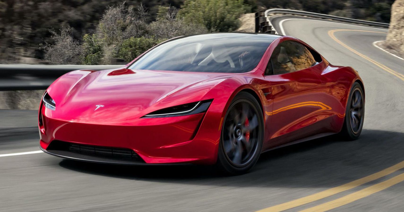 Tesla Roadster - The Quickest Car In The World