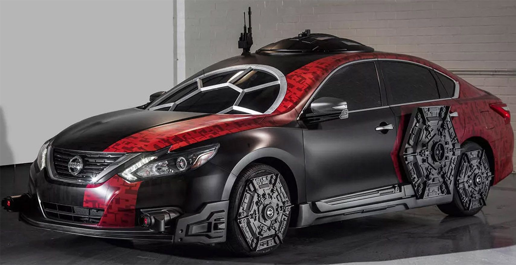 Nissan Altima Special Forces TIE Fighter: May The Force Be With It