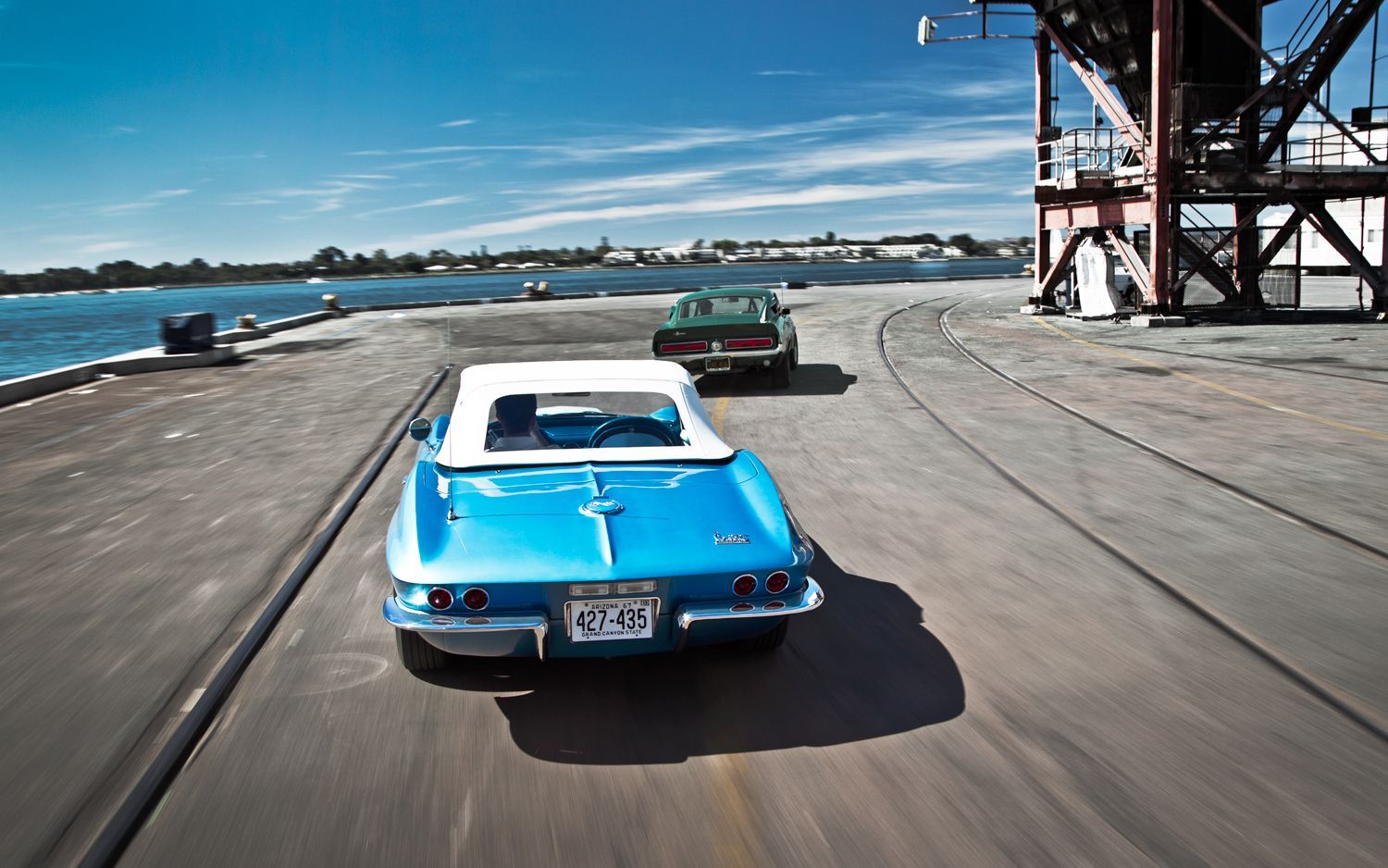 1967 Mustang Shelby GT500 Vs 1967 Corvette sting ray