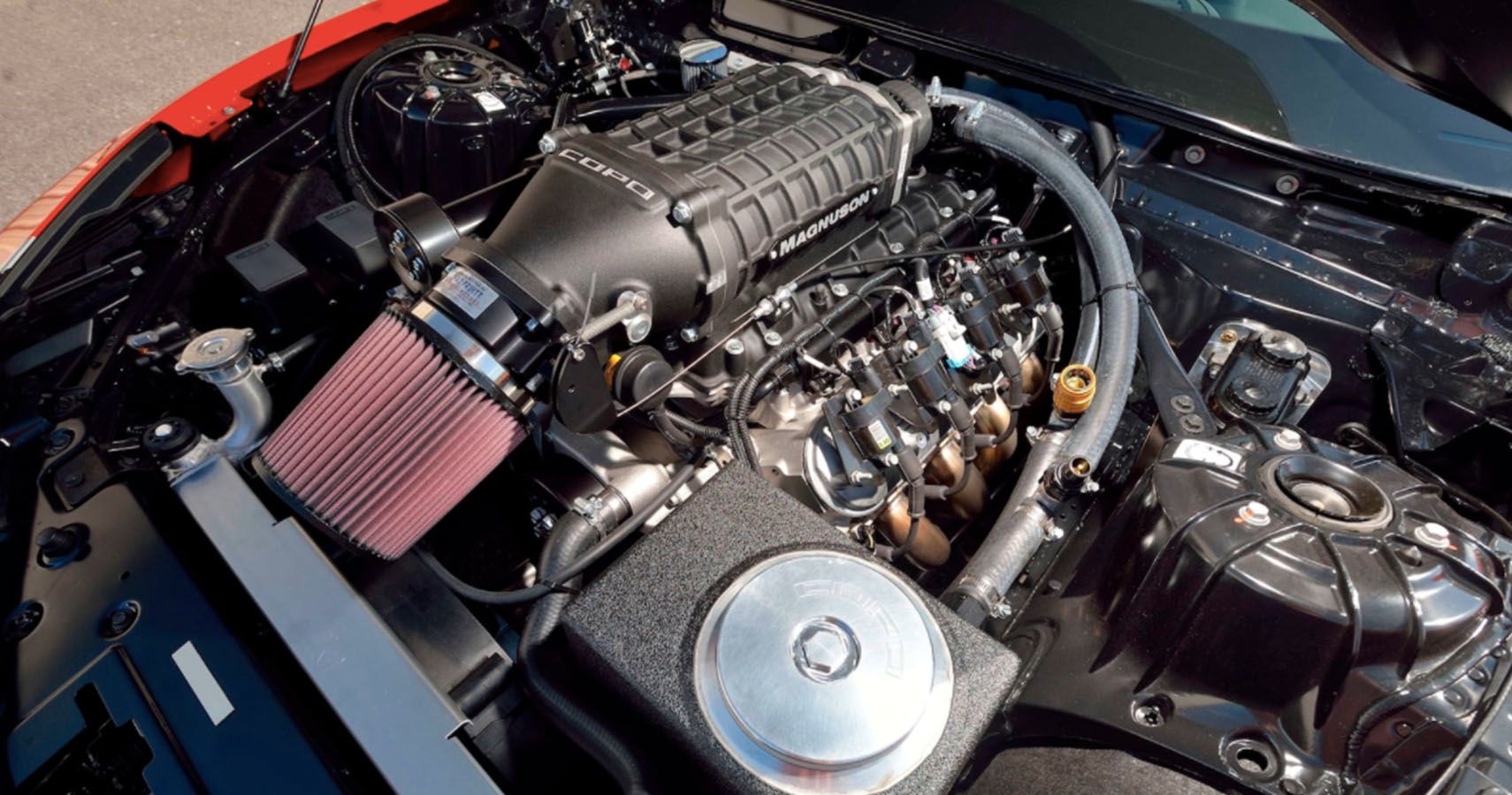 2020 COPO Chevrolet Camaro Engine Bay