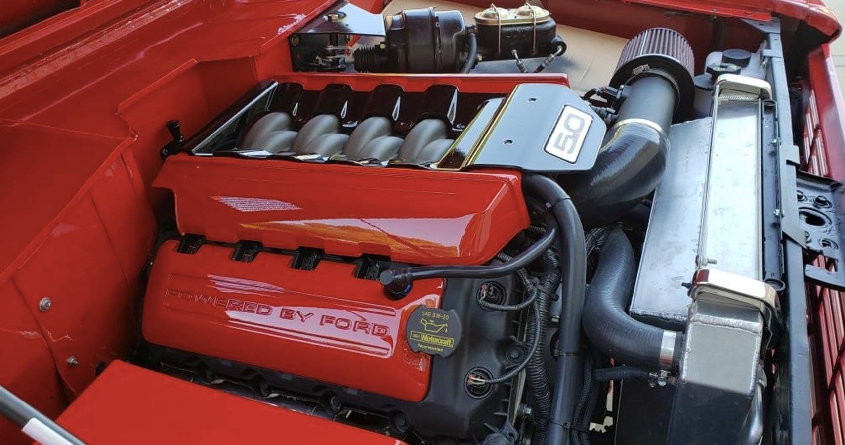 Coyote Powered Ford Bronco Returns To Bring A Trailer