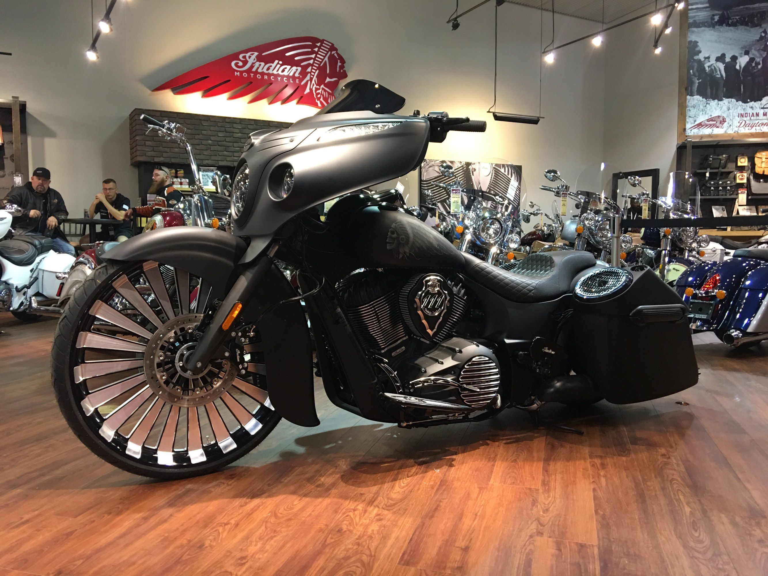 Behold the custom Murdercycle. Enough said.