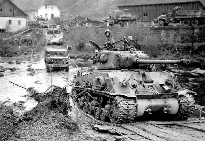 M4A3E8 Sherman tank wwii