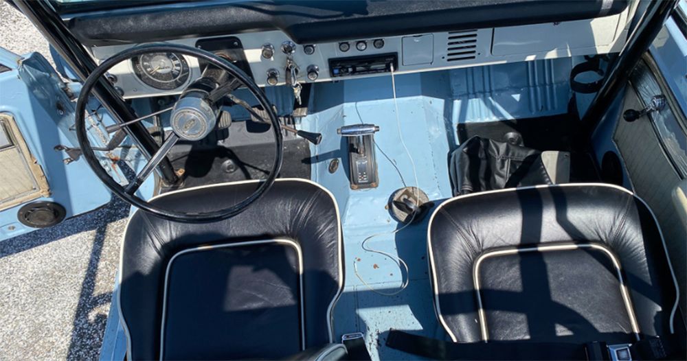 Ford Bronco 1969 interior