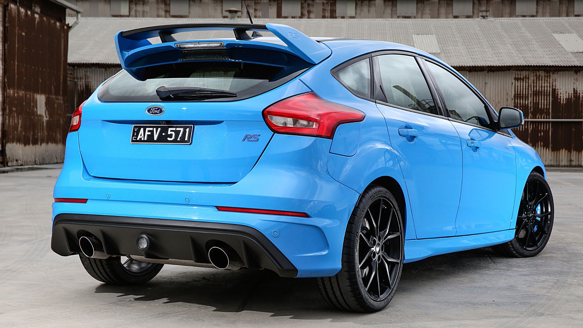 2017 Ford Focus RS rear-end