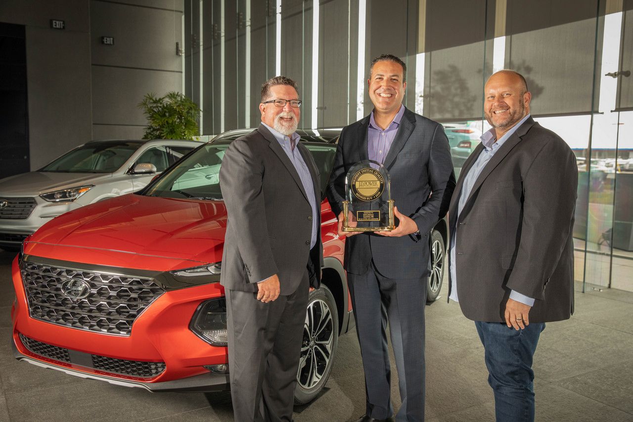 Carmaker gets a J.D. Power and Associates award
