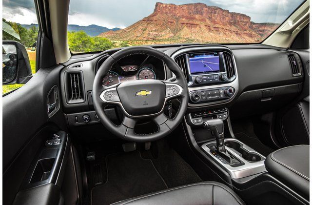 Interior of a 2020 Chevy Colorado ZR2