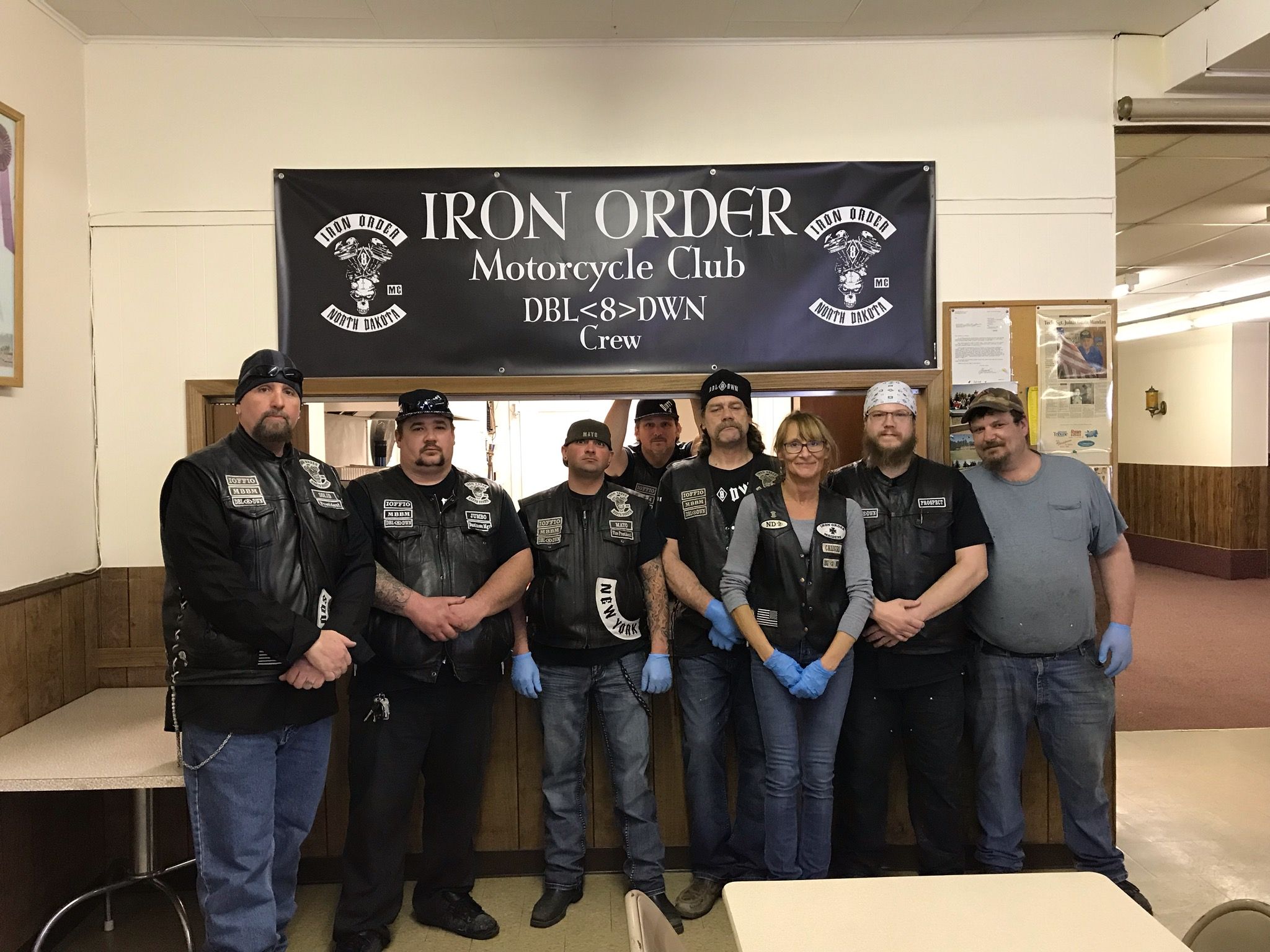 Iron Order Motorcycle Club Members