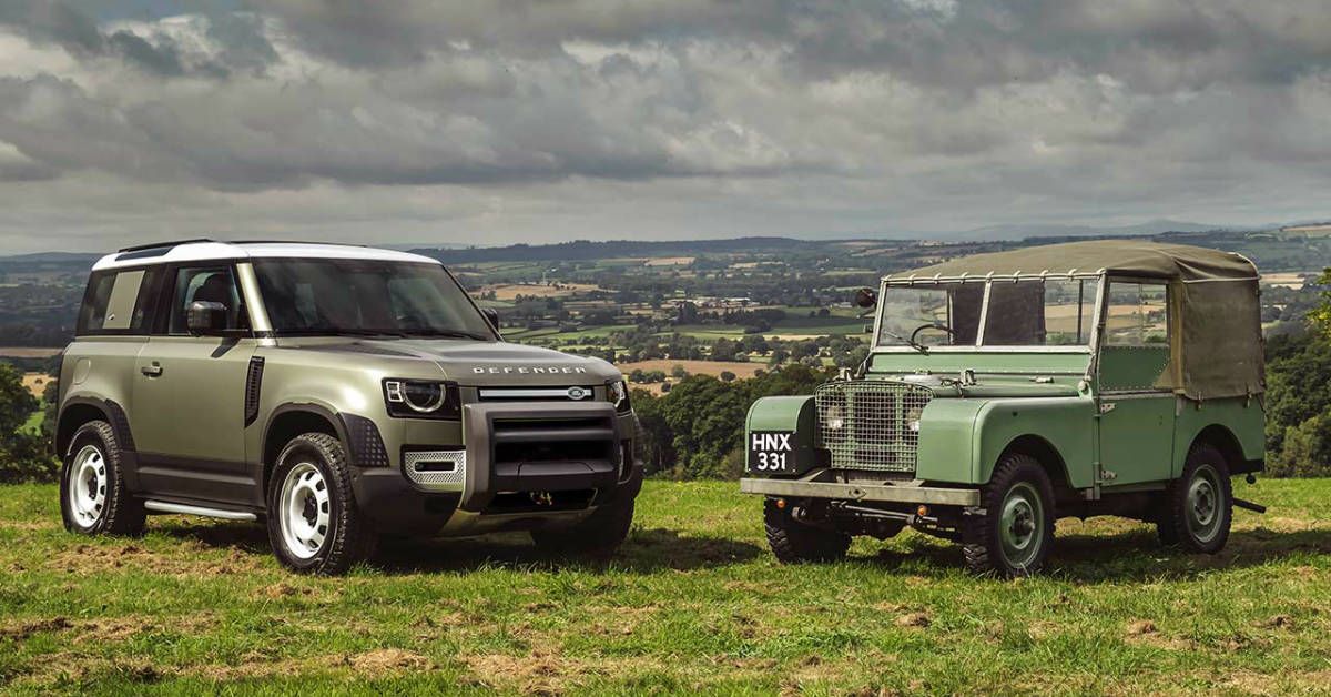Land Rover Defender old vs new