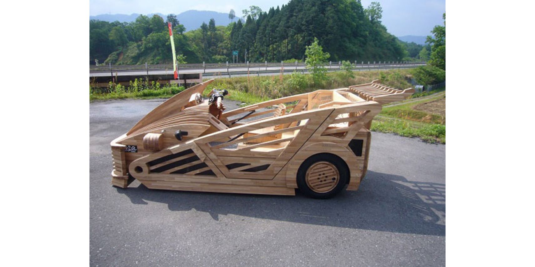 These Drivable Cars Are Made Out Of Wood