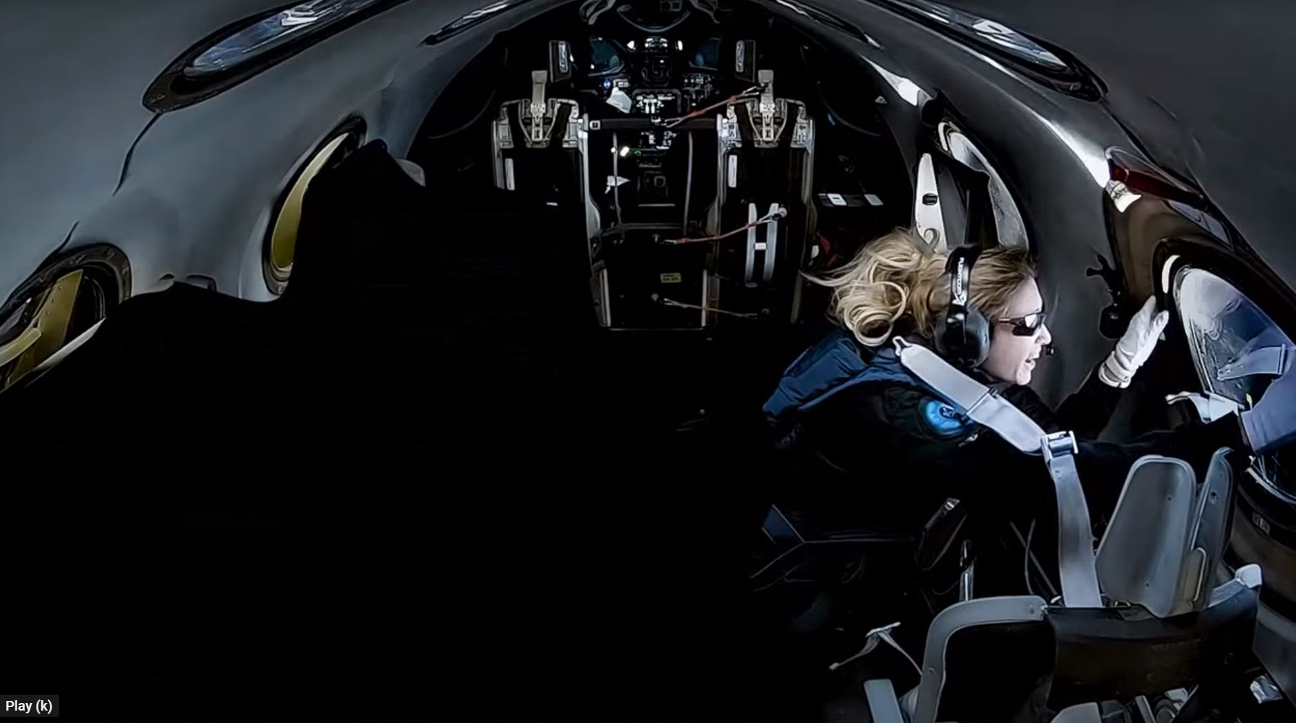 Virgin Galactic Reveals Cabin Of Spaceshiptwo In Live Broadcast