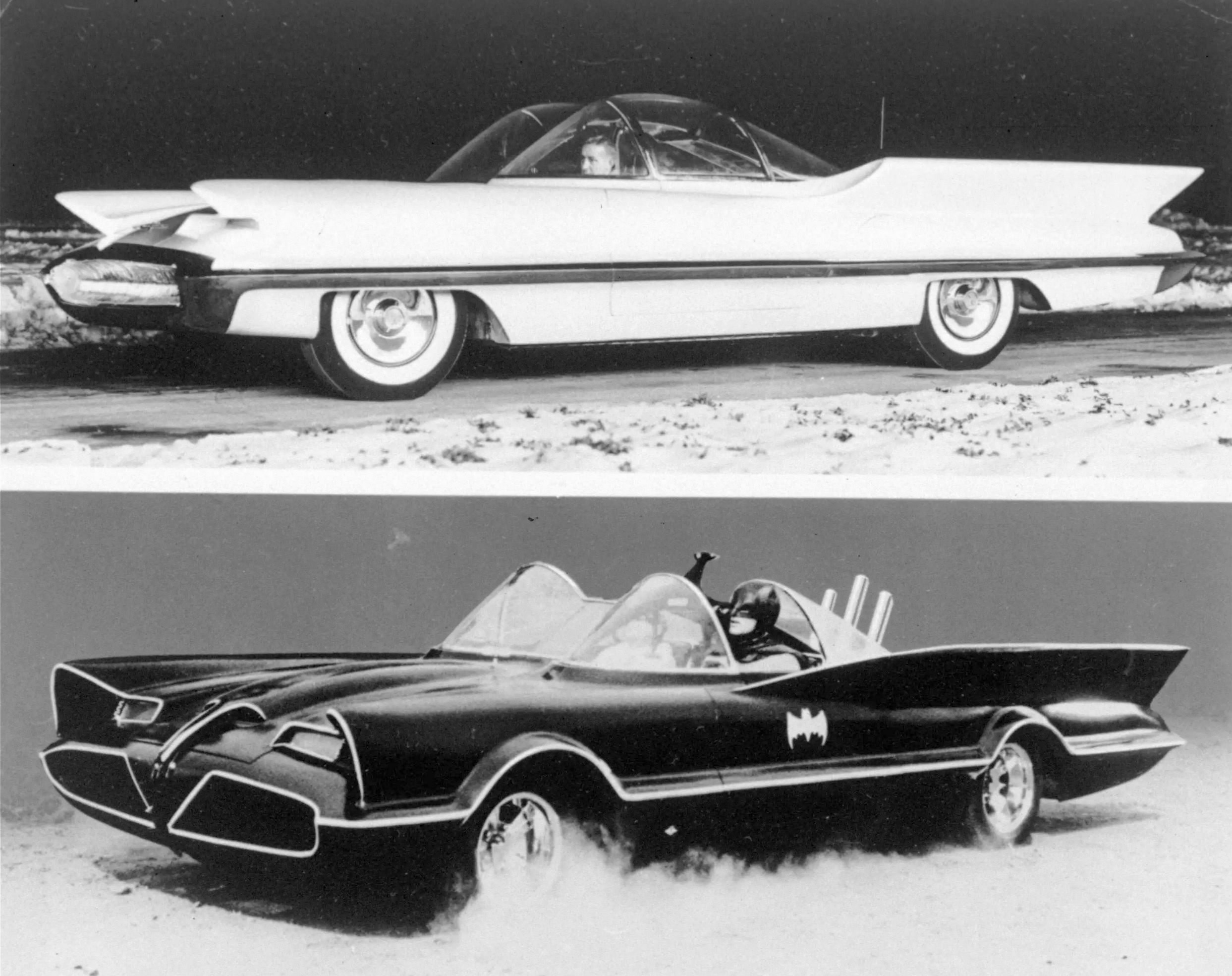 Batmobile Batman Lincoln Futura Adam West Bruce Wayne Classic Car