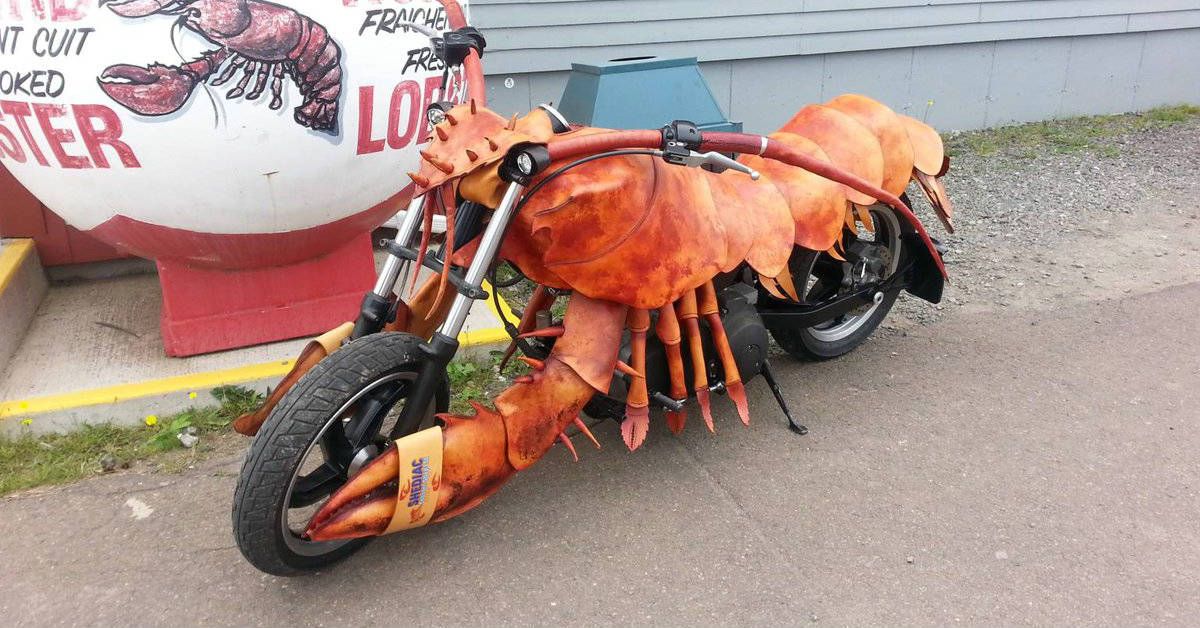 lobster Motorcycles Are Extremely Hard To See If They Are