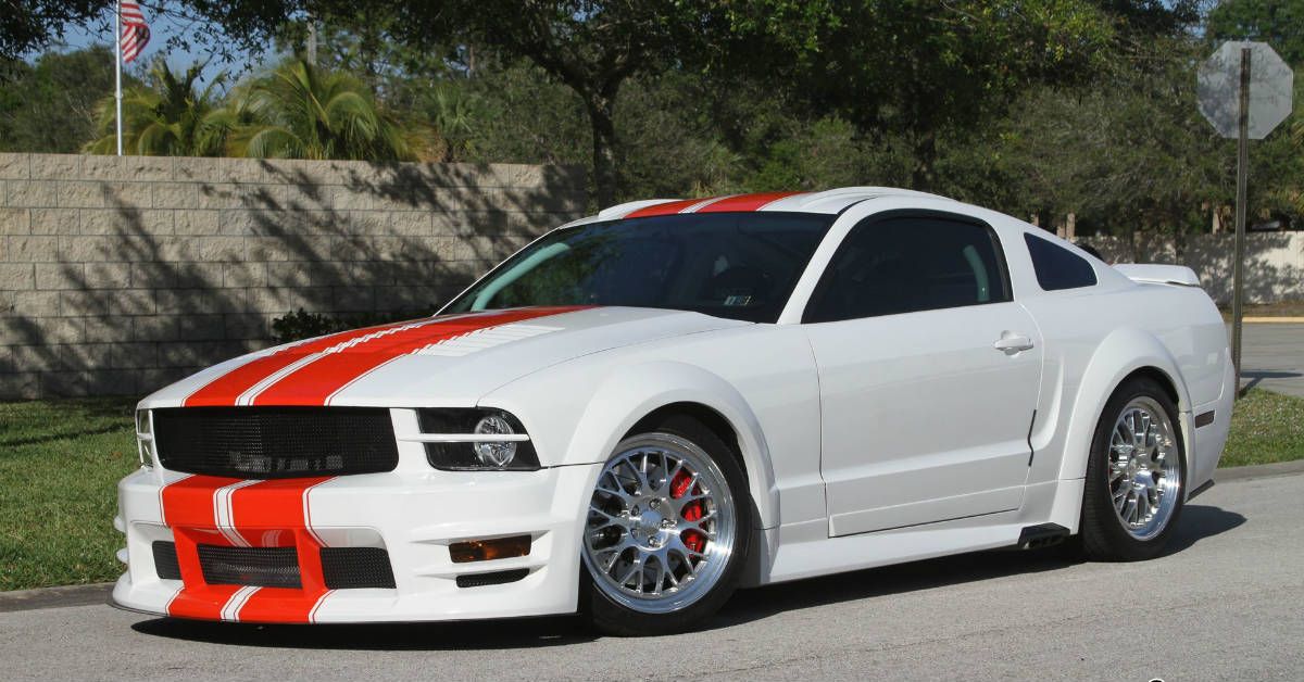Modified Ford Mustang